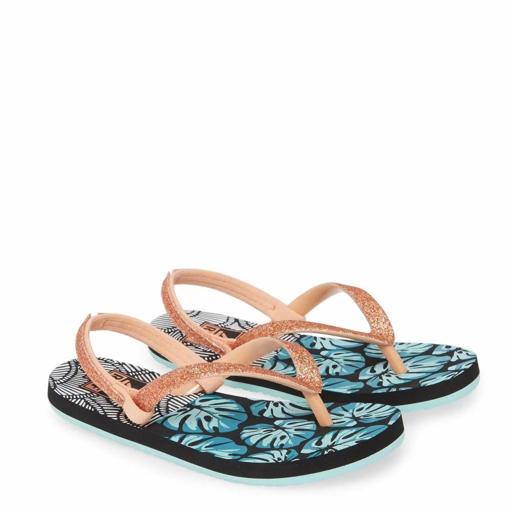 Toddler Girl's Reef Little Stargazer Print Flip Flop
